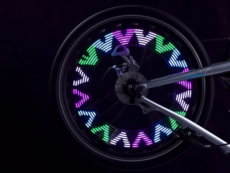 Leadbike велосипедный светильник, аксессуары, 14 светодиодный защитный велосипедный светильник для мотоцикла, сигнальный светильник для шин, спиц, 30 изменений