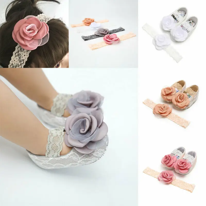 Обувь для новорожденных девочек мягкая дышащая детская обувь принцессы с