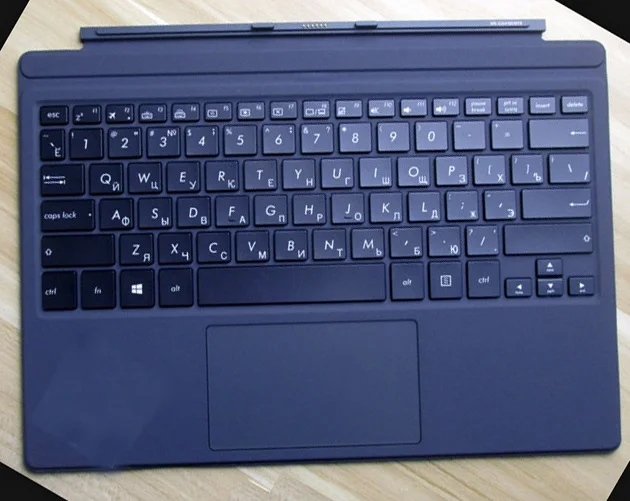 Русская Оригинальная док клавиатура для ASUS Transformer 3Pro T303U A6200 i5 6200U T305U 12 6 дюймовая