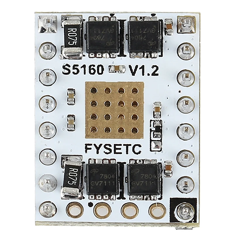 Запчасти для 3D-принтера Tmc5160 V1.2 Spi Драйвер шагового двигателя S5160 бесшумный