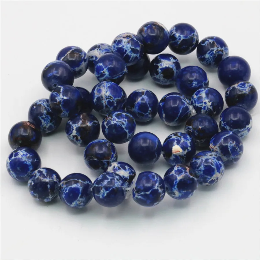 New Arrival Wholesale Lapis lazul blue Turkey Stone Many Sizes 4/6/8/10mm Beads Jewellery DIY Accessories Manual Women Gift | Украшения и