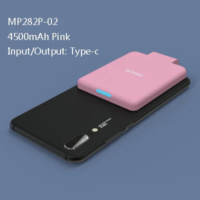 TYPE C-PINK Внешний внешний аккумулятор зарядное устройство чехол для iPhone 11 7 8 plus XS MAX/mi cro USB/type C чехол для samsung S9/huawei P10/mi 9 - Цвет: TYPE C-PINK