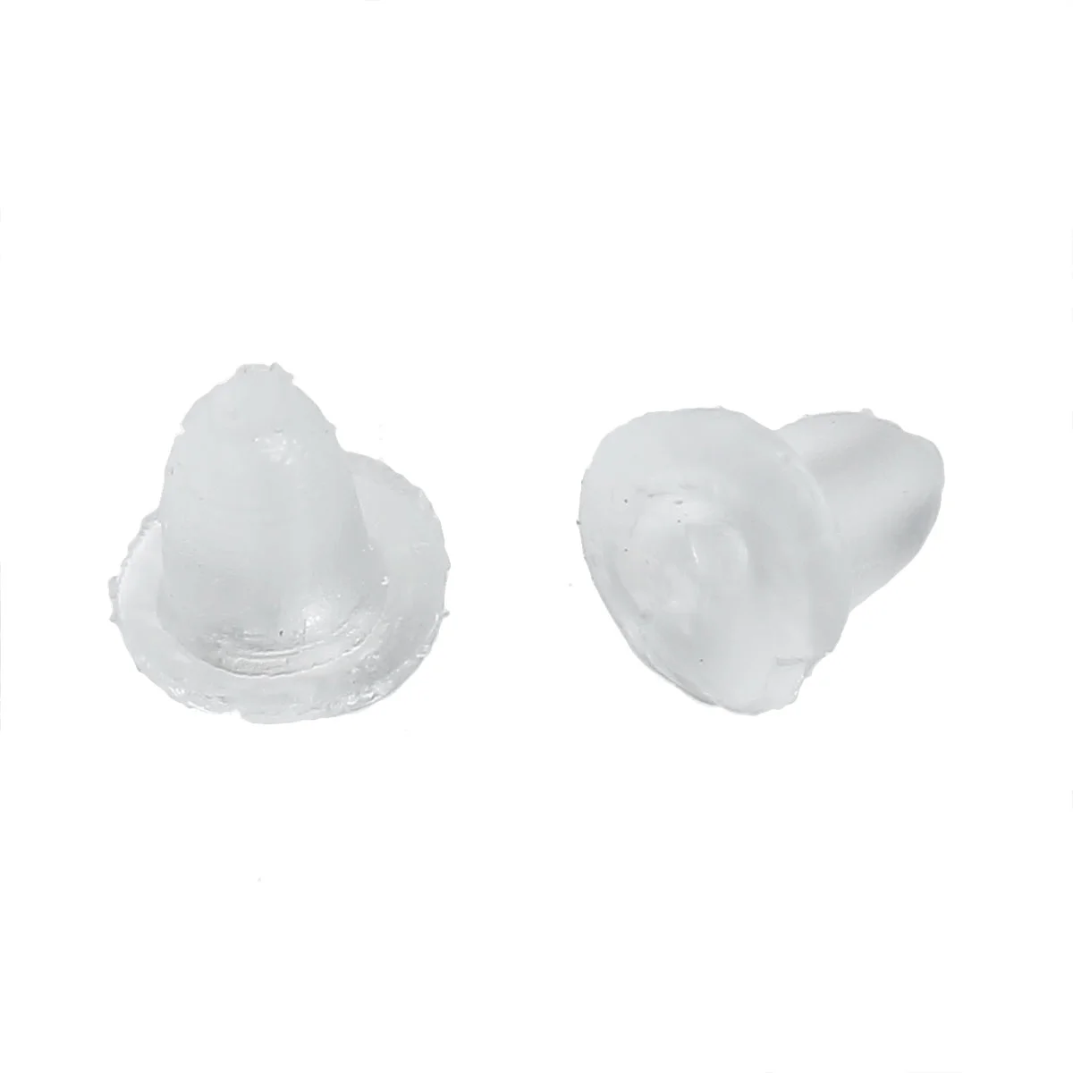 DoreenBeads 1000 шт прозрачные резиновые задние фиксаторы для серег 5 мм x (2/8 &quotx 2/8&quot) - 4