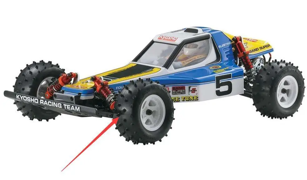 Шина KYOSHO OPTIMA 4 шт./компл. для радиоуправляемых внедорожников KY30617 1:10|tyre set|buggy tirestires