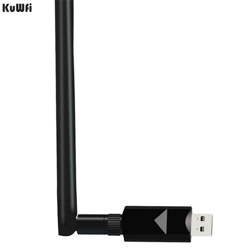 KuWFi Wi Fi адаптер 600 Мбит/с/1200 Мбит/с USB Wifi lan адаптера 2 4 ГГц/5 8 ГГц USB3.0 карты для ОС