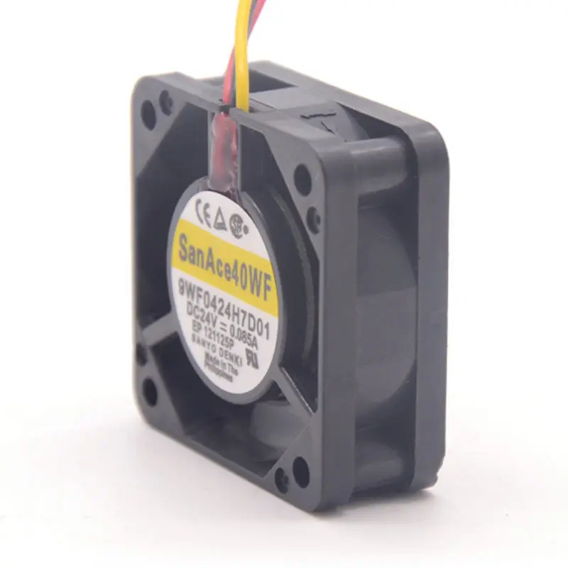 Для Sanyo 9WF0424H7D01 4015 40 мм 24В 0.085A Вентилятор охлаждения водонепроницаемый серверный