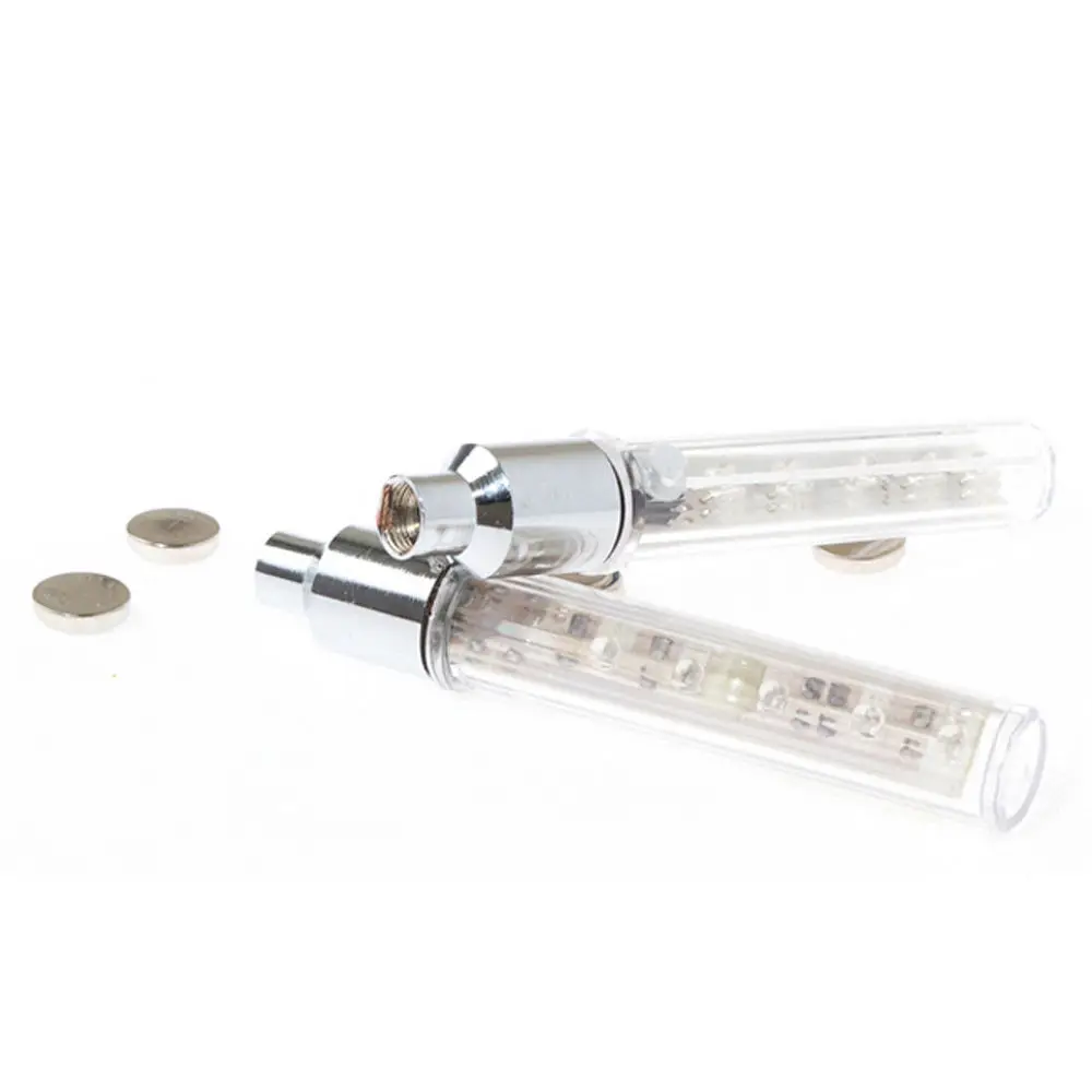 2 шт. светодиодные предупреждающие лампы для шин на батарейках | Спорт и