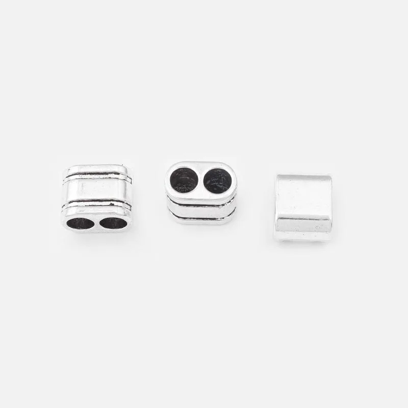 10 шт. разделители для кожаного шнура 5 мм|spacer bolts|charms girlcharm |