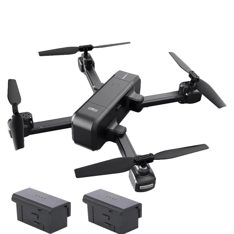 Drone with 2 battery Профессиональный складной gps wifi FPV Радиоуправляемый Дрон 800 м 5G 1080P wifi сервопривод камера gps следуем за мной летная дорожка Радиоуправляемый вертолет модель - Цвет: Drone with 2 battery