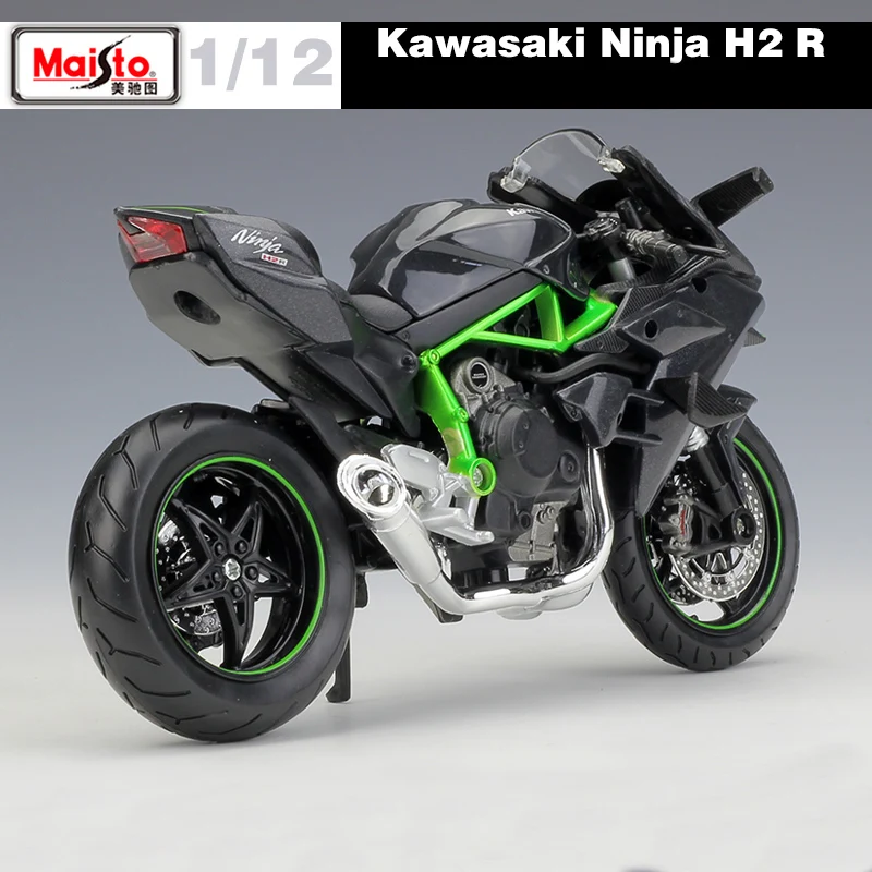 

Maisto 1:12 Kawasaki Ninja H2R H2 R Diecast Metal Model Sport Race Motorcycle Model Motorbike Collectibles