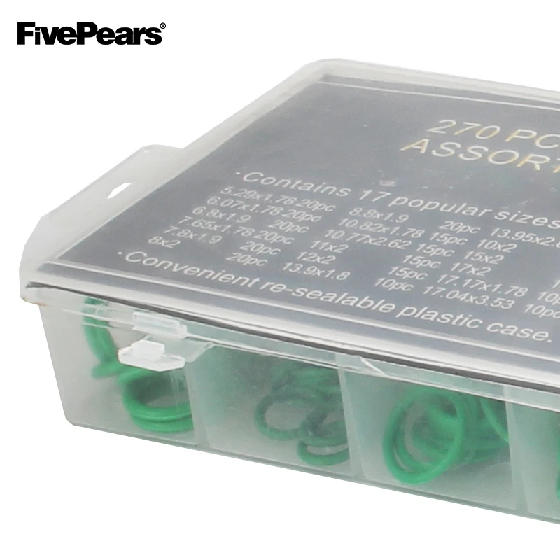 FivePears зеленые резиновые 270 шт./компл. хомут с круглым воротником для мальчиков и