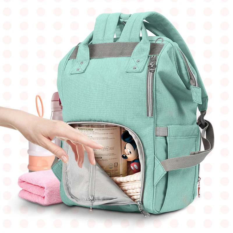 Disney Минни Мышь мешок для мамочек большой Ёмкость мамочка Беременная Для женщин