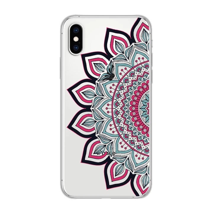 Ciciber чехол для телефона iPhone 11 Pro Max 8 7 6 6s Plus SE 5S мягкий TPU X Xs XR XS Мандала Пейсли |