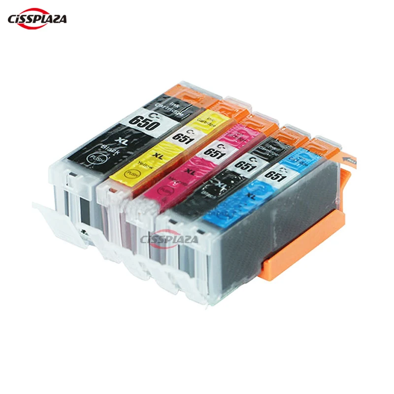 Чернильный картридж CISSPLAZA PGI650 совместимый с CANON pixma MG5460 MG5660 MG6460 MG6660 MG7560 MX926 MX726 Ip7260