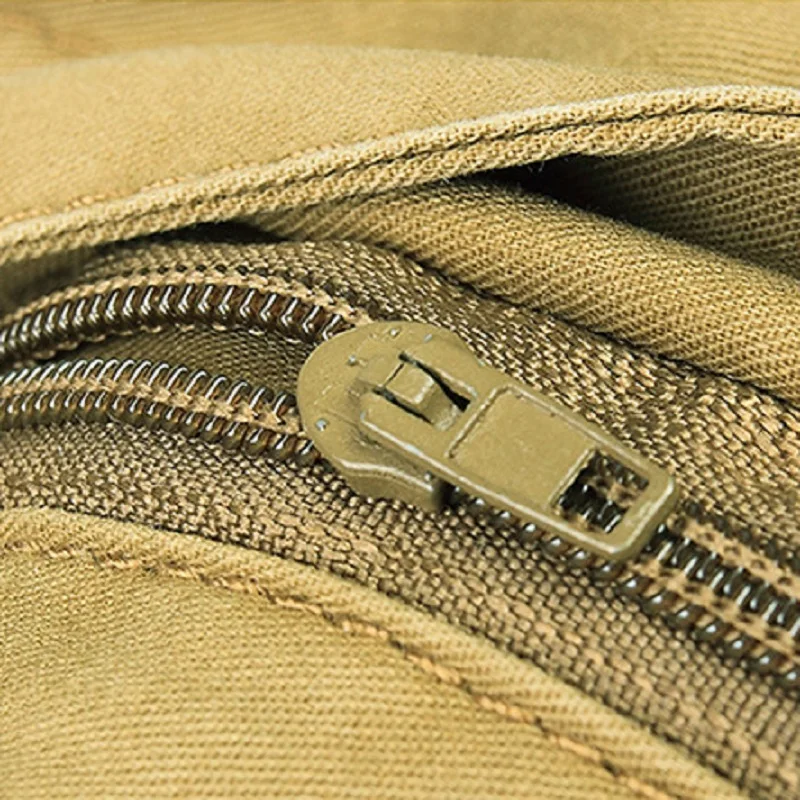 Летние Для мужчин Багги С Карманами Шорты карго на молнии в стиле милитари хит