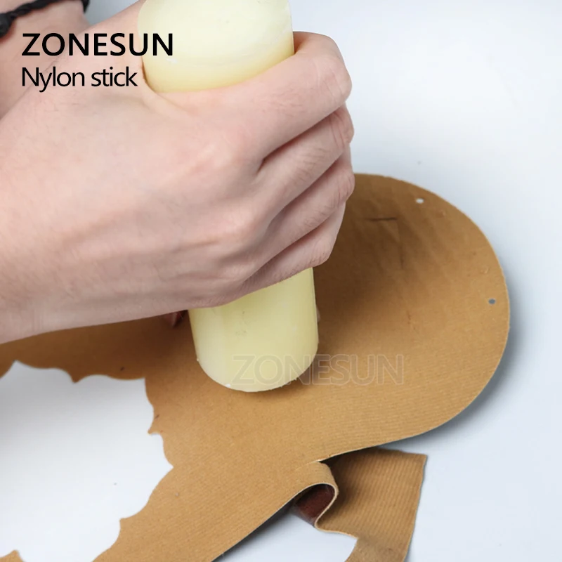 ZONESUN нейлоновая палочка для кожевенного резака штамповки штамповка инструмент
