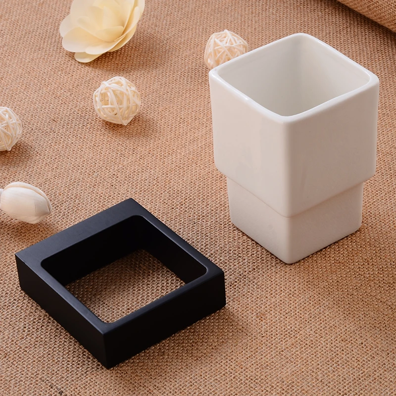 Настенная подставка для зубных щеток держатель стакана аксессуары ванной