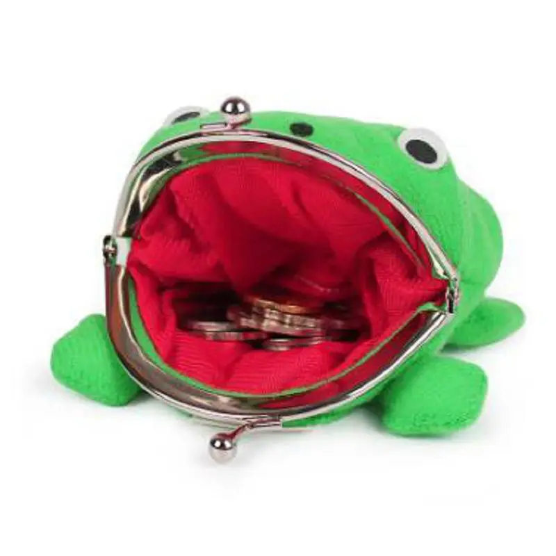 Сумка для хранения денег Pokemon Bolsa Naruto Frog Аниме Кошелек монет Покемон Плюшевая