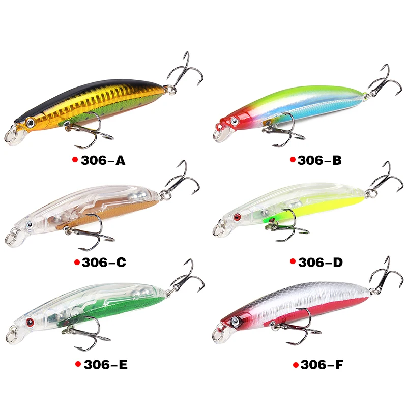 SEAPESCA 9 5 см 9.g Minnow Рыболовная Приманка Crankbait Peche Bass Trolling iscas artificiais жесткая приманка