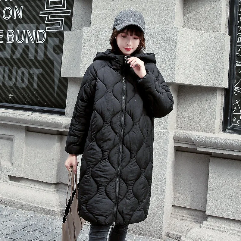2018 темно-Кофе Белый Черный карамель тонкие длинные casacos de inverno feminino Для женщин