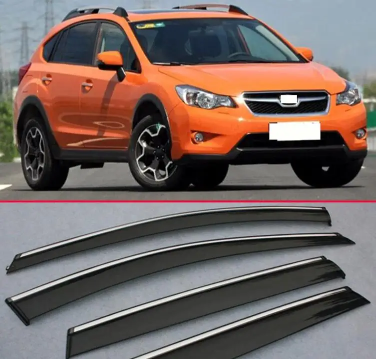 Для Subaru XV 2011-2015 оконный ветрозащитный дефлектор козырек от дождя/солнца