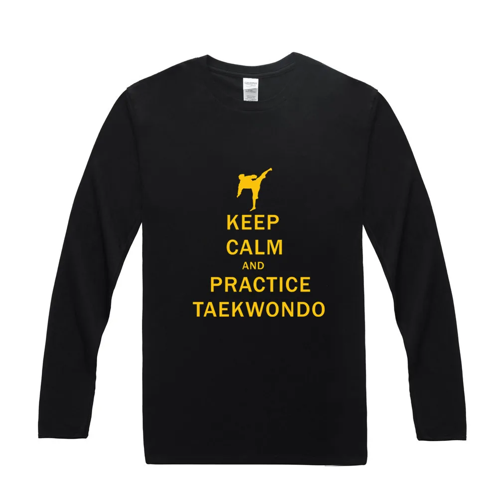 Новые весенние футболки для тренировок и сдержания спокойствия тхэквондо