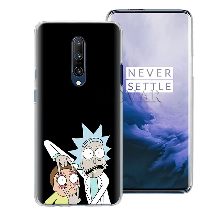 Чехол для телефона Rick and marty Pickle Rick для Oneplus 7 7T Pro 6 5T 6T Твердый чехол для Oneplus 7 7T Pro Чехол Coque