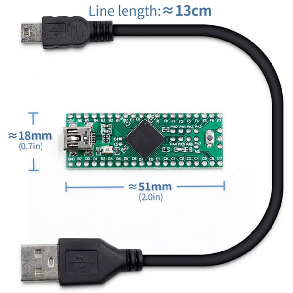 Teensy 2.0++ USB AVR Development Board ISP U Disk Keyboard Mouse Experimental AT90USB1286 | Компьютеры и офис
