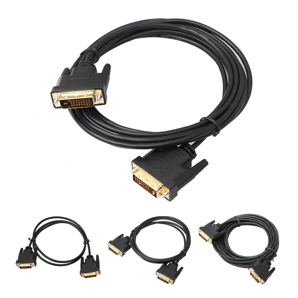 Цифровой монитор 1 м 8 3 5 м|dvi d|tv cablegold male |