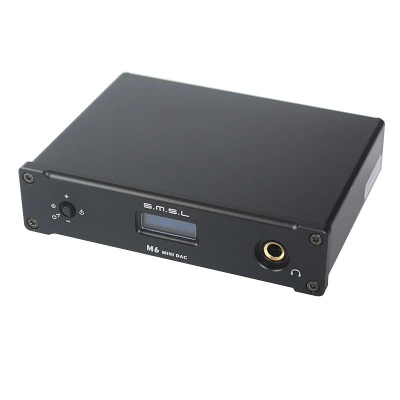 SMSL M6 Мини HiFi аудио декодер Усилители для наушников 32bit/384 кГц USB асинхронный ЦАП