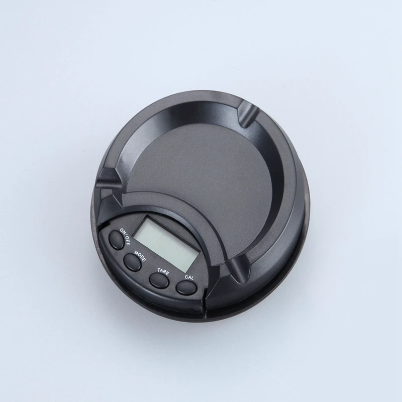 Электронные цифровые весы для ювелирных изделий карманные с пепельницей цвет