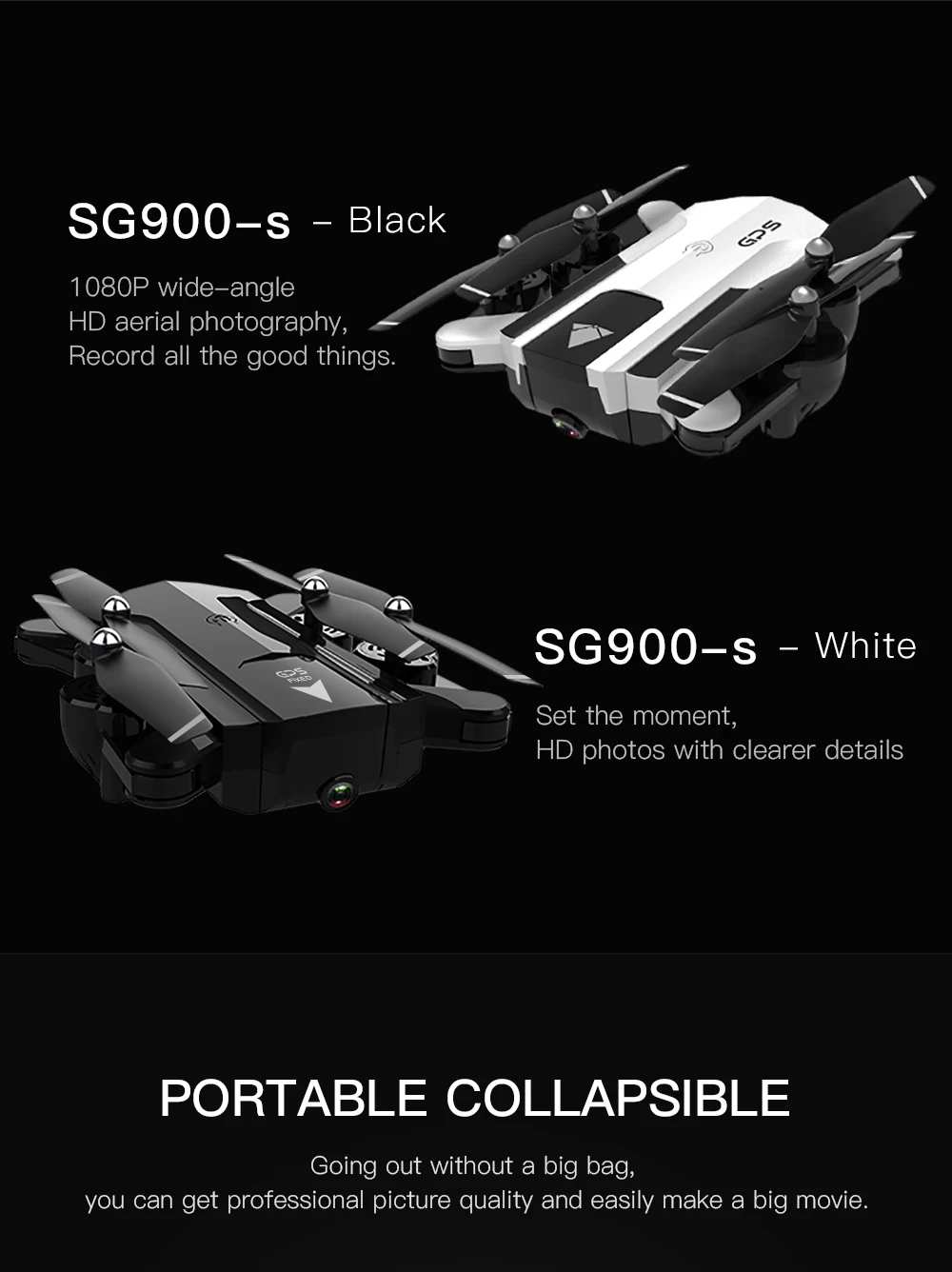 SG900-S SG900S X192 gps Квадрокоптер с 5MP HD Full камерой Rc вертолет gps фиксированная точка wifi FPV Дрон режим следования за мной Дрон