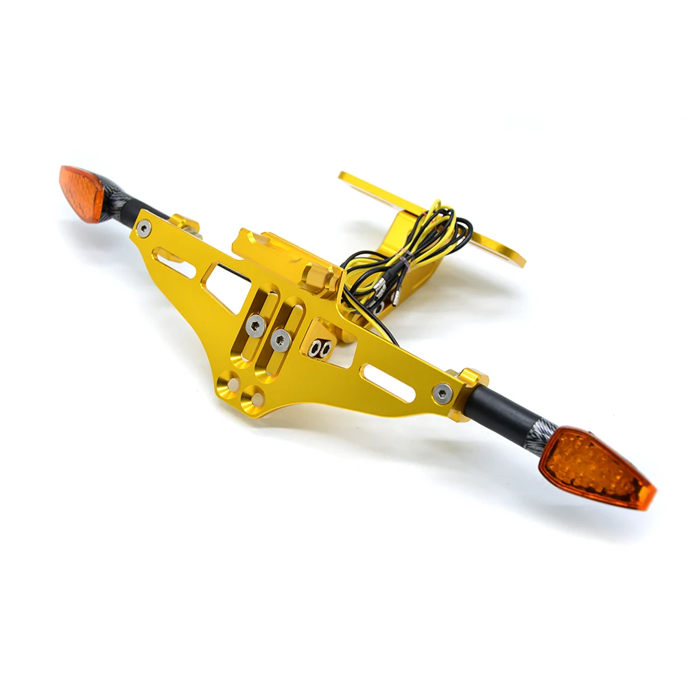 Мотоцикл номерной знак Кронштейн номерного знака держатель с свет для BMW F700GS