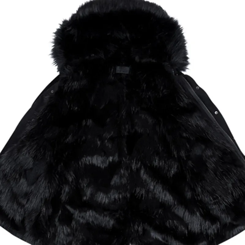 Военная куртка с Флокированной плюшевой подкладкой Зимняя женская меховым