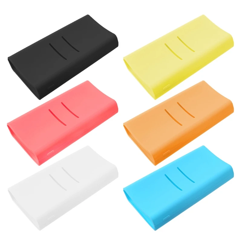 1 шт. Противоскользящий силиконовый защитный кожух для Xiaomi Mi 2C 20000 mAh power