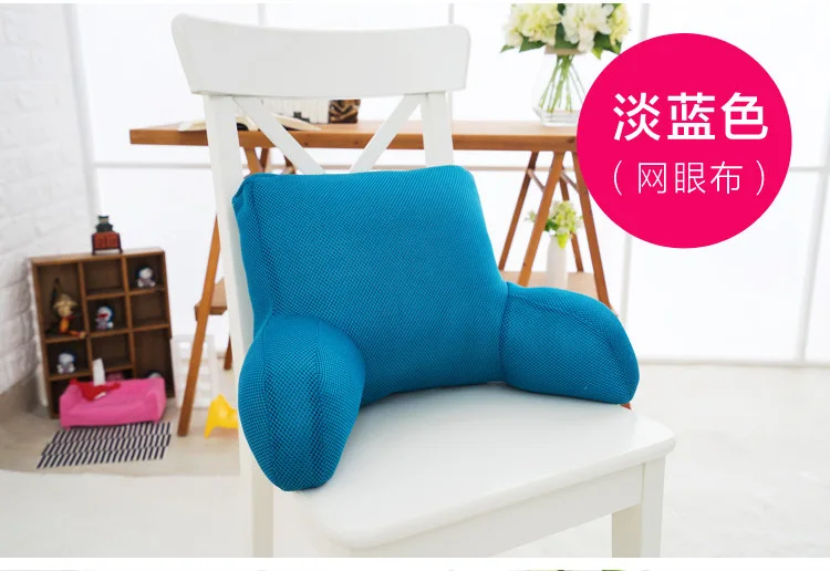 Breathable Mesh Cloth Car Seat Lumbar Cushion Pillows Soft Pp Cotton Back Support for Car Seat and Office Chair Lumbar Support