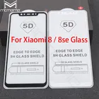 5D полное покрытие закаленное стекло для Xiaomi Mi 8 Mi8 полное клеевое защитное стекло пленка для Xiaomi Mi 8se Mi8se Защитная стеклянная пленка