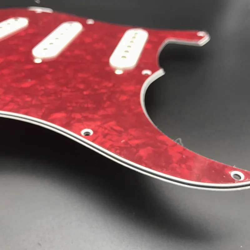Однокатушный Alnico загруженный Prewired одна катушка SSS электрогитара Pickguard звукосниматель задняя кожух для FD ST электрогитара ra