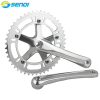 46t170mm single speed fixed gear road bike crankset fixie cycling track crankset cranks cnc free shipping