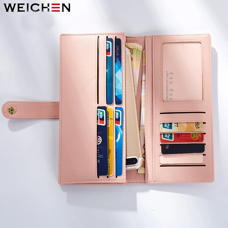 Кошелек Weichen Женский длинный Повседневный фирменный женский кошелек с