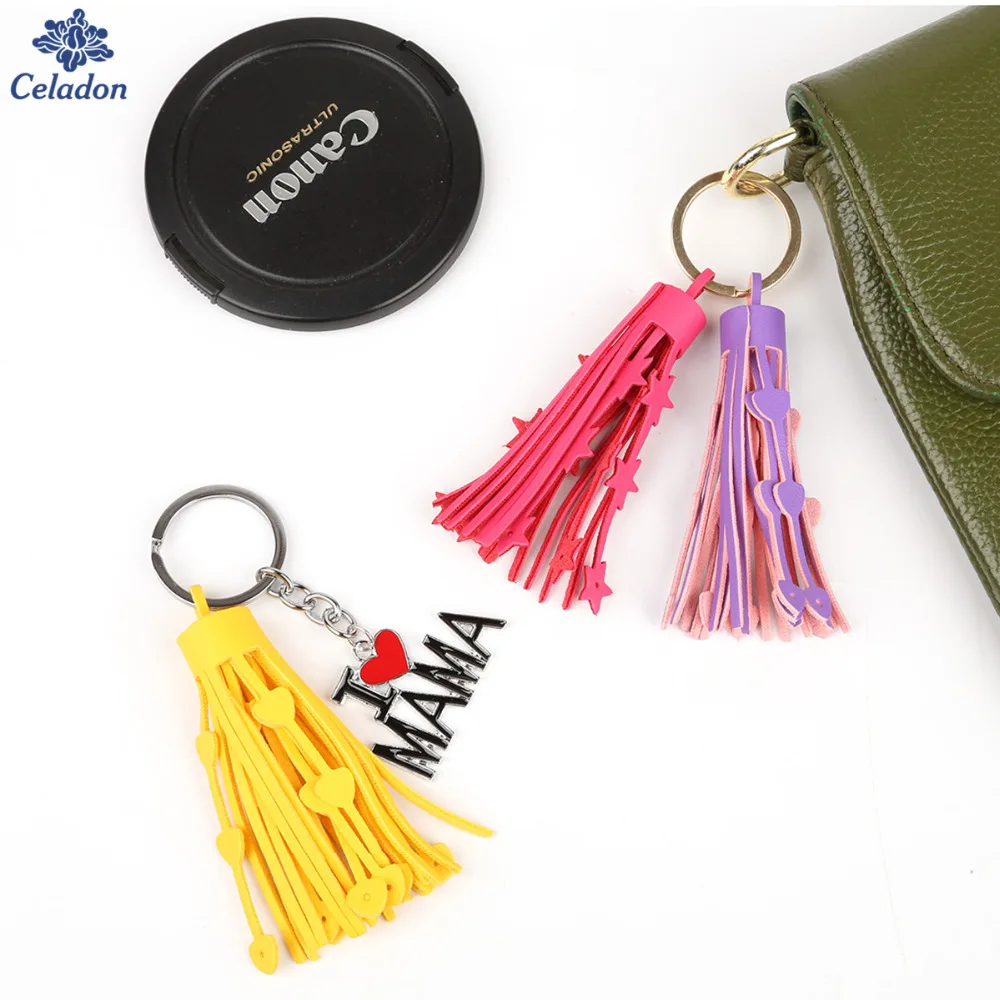 Новое поступление 2 шт. 14 цветов искусственная кожа бахрома декоративная