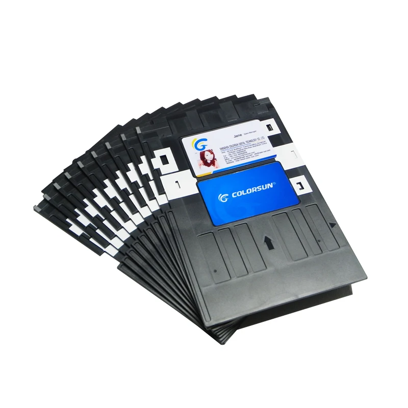 Inkjet PVC ID Card Tray Plastic Card Printing Tray for epson p50 t60 R90 R330 R390, R330 L800 L801