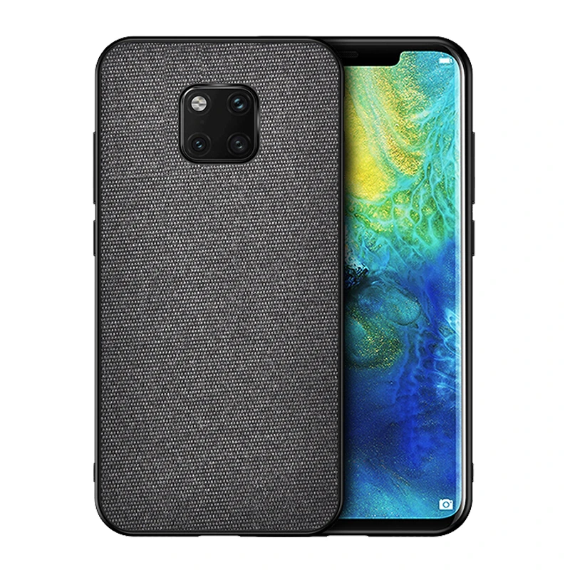 Чехол из хлопчатобумажной ткани чехол Huawei Mate20 Pro мягкий задняя крышка Mate 20 чехлы