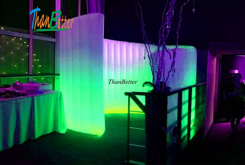 China manufacturer LED inflatable photo booth tent portable enclosure for sale | Дом и сад