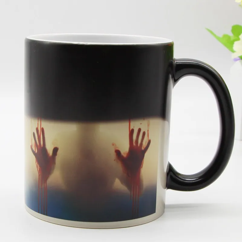 Lovinland the Walking Dead меняющая цвет кружка сохраняющая тепло керамика изменяющая чашка