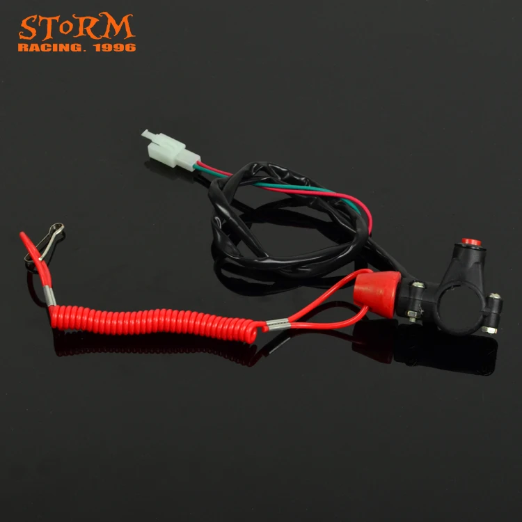 

Engine Urgent Emergency Kill Stop Switch Closed Safety Push Button For KTM KLX KX SX RMZ RM CRF CR YZF YZ WR WRF XR SXF Enduro