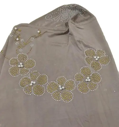 Платок для головы в виде цветов Амира хиджаб накидка с шариками мусульманских