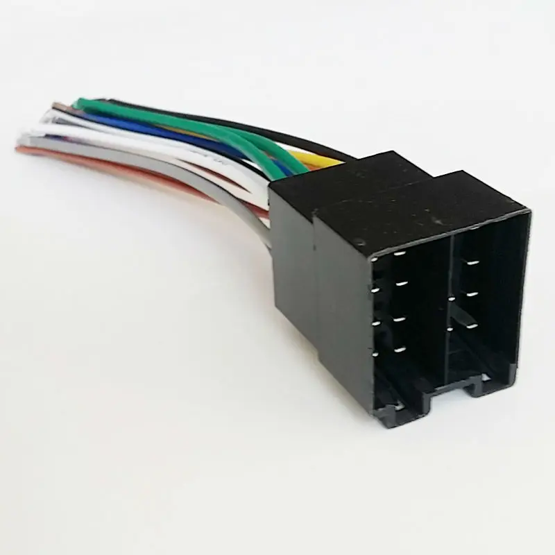 5 шт. Универсальный женский адаптер жгута проводов ISO для радио соединитель Volkswagen
