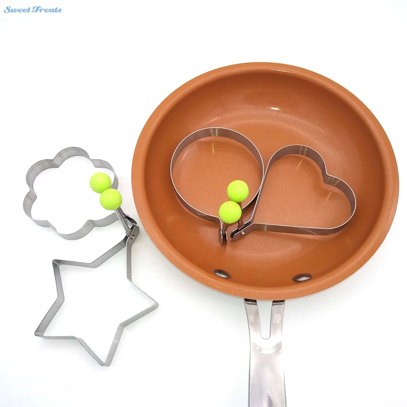 1 шт. Форма для яиц в форме животных из нержавеющей стали жареный яичный бок