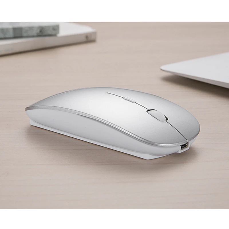 Bluetooth Мышь для MacBook Air Pro Win10/Mac ноутбук Беспроводной Перезаряжаемые Mute Тихая